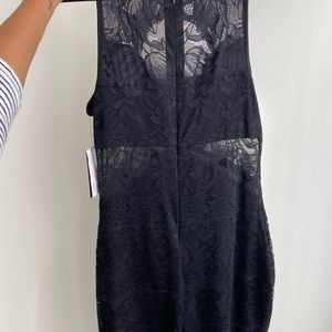Guess Lace Black Dress NWT